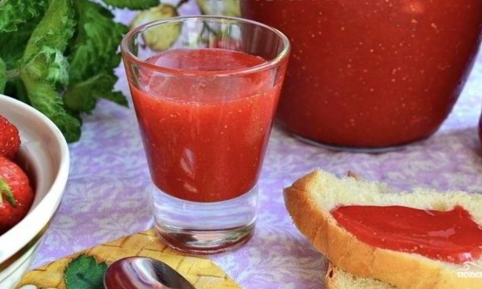 Рецепт варенье из клубники без варки