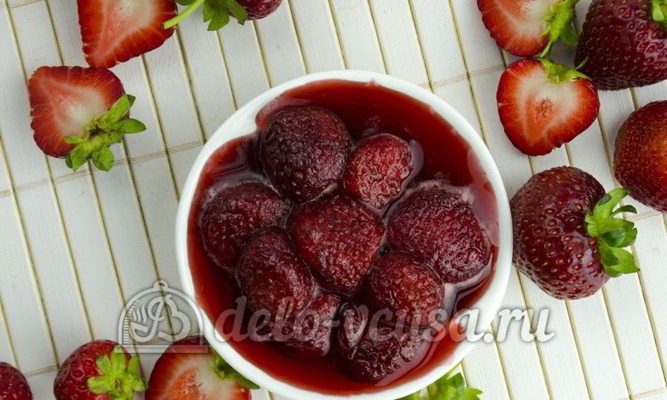 Рецепт варенье из клубники