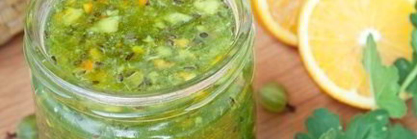 Варенье из крыжовника без сахара