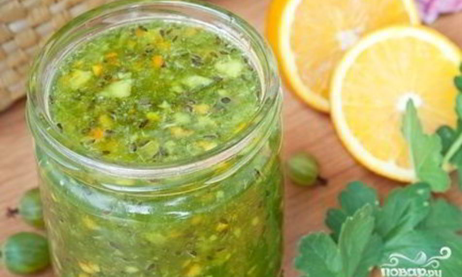 Рецепт варенье из крыжовника без сахара