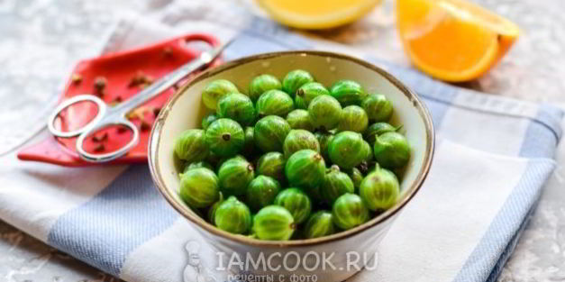 варенье из крыжовника с лимоном и апельсином