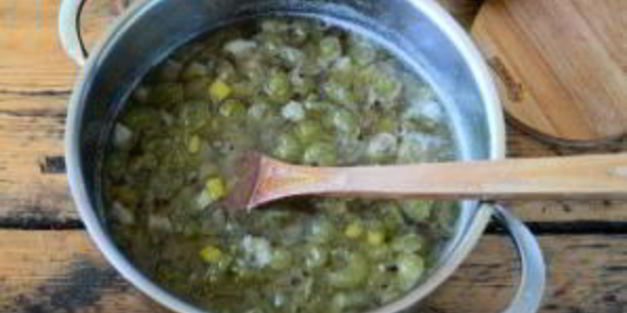 варенье из крыжовника с лимоном на зиму