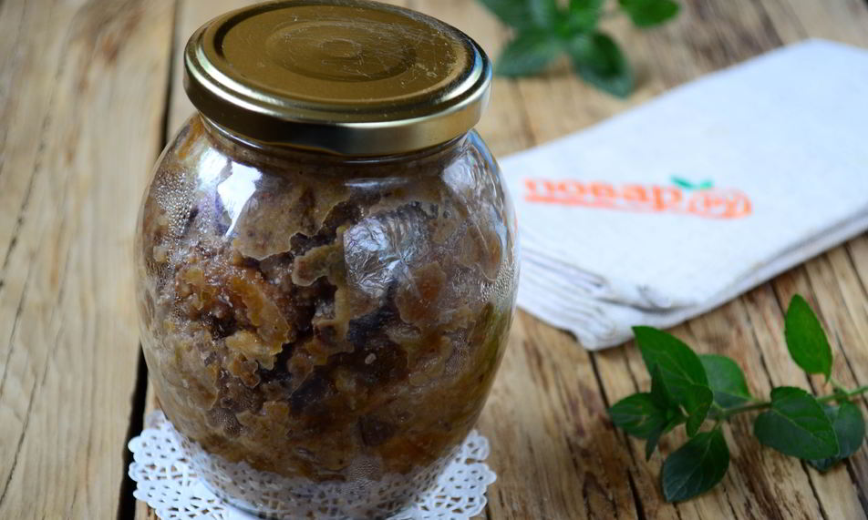 Рецепт варенье из кураги с грецким орехом