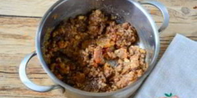 варенье из кураги с грецким орехом