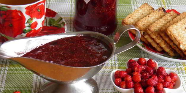 варенье из лесной земляники пятиминутка на зиму