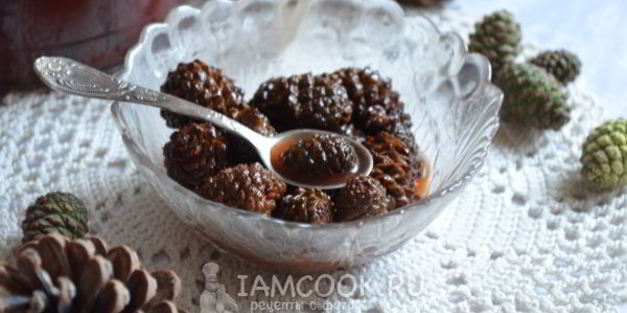 варенье из молодых сосновых шишек