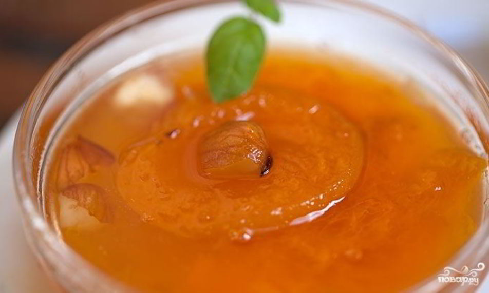 Рецепт варенье из персиков без варки