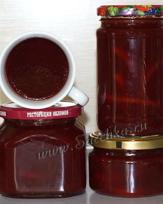 Варенье из сливы с лимоном и корицей
