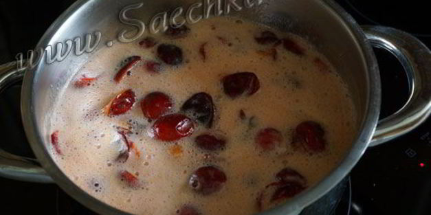 варенье из сливы с лимоном и корицей