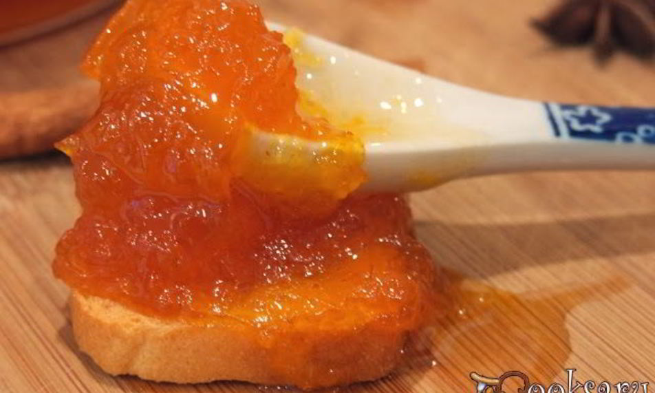 Рецепт варенье из тыквы с курагой на зиму