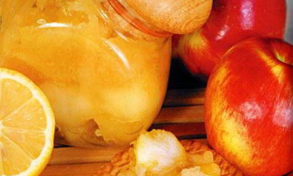 Рецепт варенье из яблок с лимоном и корицей