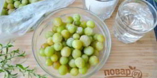 варенье из замороженного крыжовника