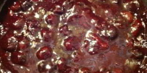 варенье из замороженной вишни