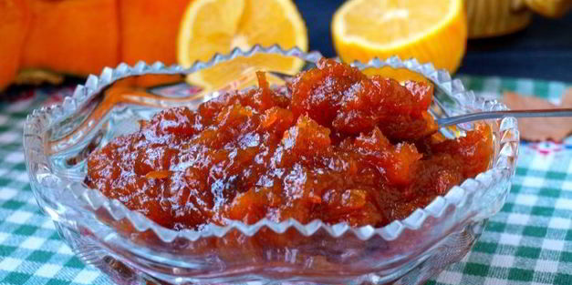 варенье из запеченной тыквы с апельсином