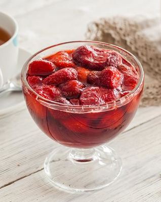 Варенье-пятиминутка из замороженной клубники