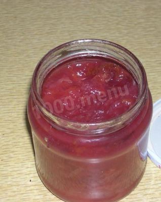 Варенье слива яблоки на зиму