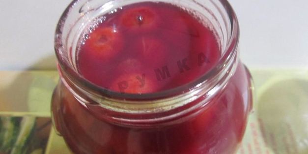 вишневое варенье с желатином из вишни