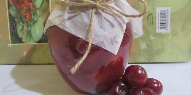 вишневое варенье с желатином из вишни