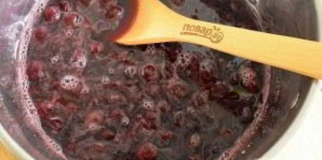 вишневое варенье с желатином