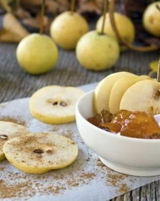 Яблочно грушевый конфитюр с корицей