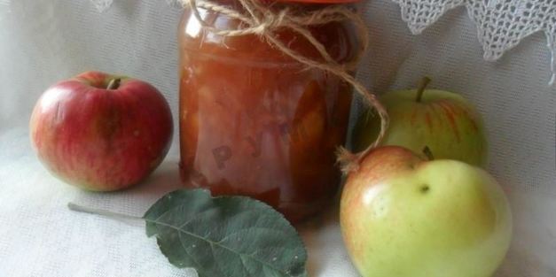 яблочное варенье из яблок в мультиварке