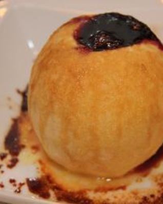 Запеченные яблоки с вареньем