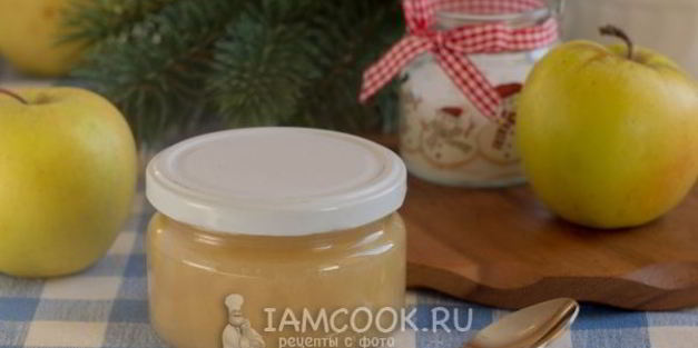 яблочно-грушевое пюре на зиму