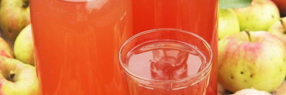 Яблочный сок с имбирем на Зиму