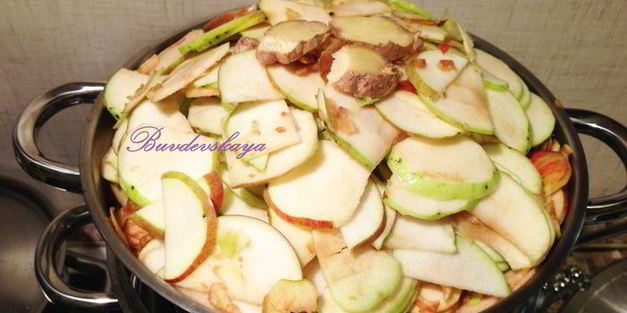 яблочный сок с имбирем на зиму