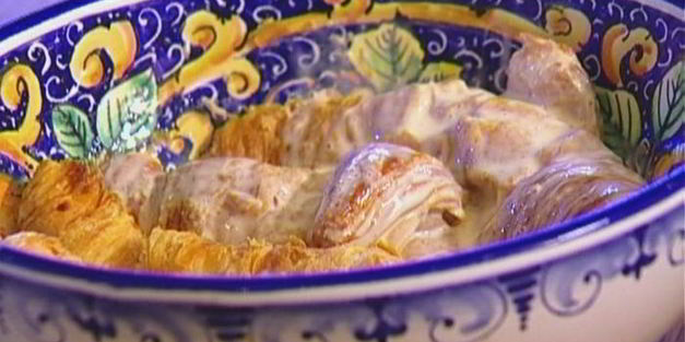 ягоды на французском тосте