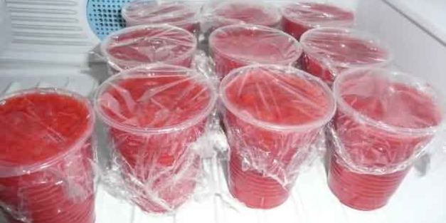 ягоды с сахаром