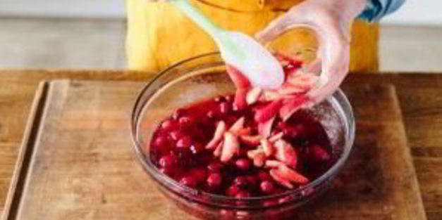 ягоды в желе