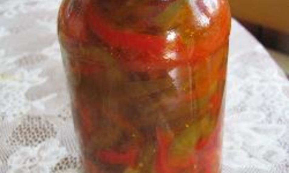 Рецепт заготовка кисло-сладкий перец