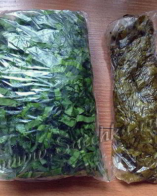 Заготовка щавеля на зиму