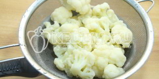 замороженная цветная капуста на зиму