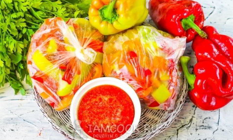 Рецепт замороженный перец на зиму