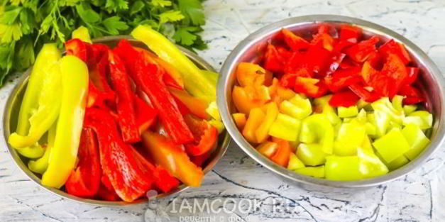 замороженный перец на зиму