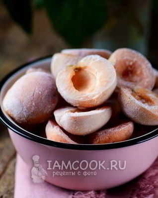 Заморозка абрикосов на зиму