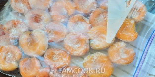 заморозка абрикосов на зиму