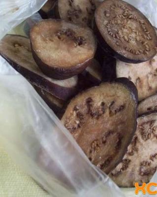 Заморозка баклажанов на зиму