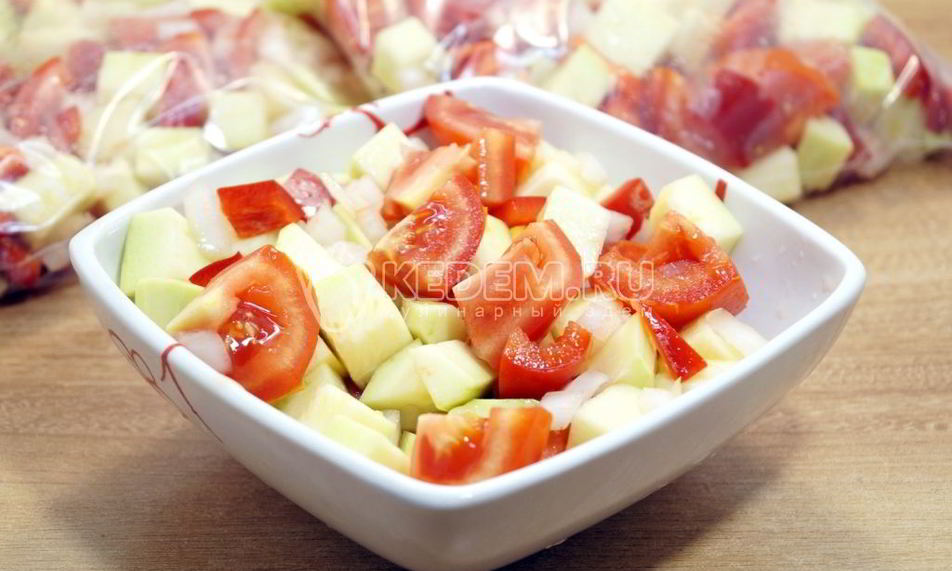 Рецепт заморозка кабачков с овощами на зиму