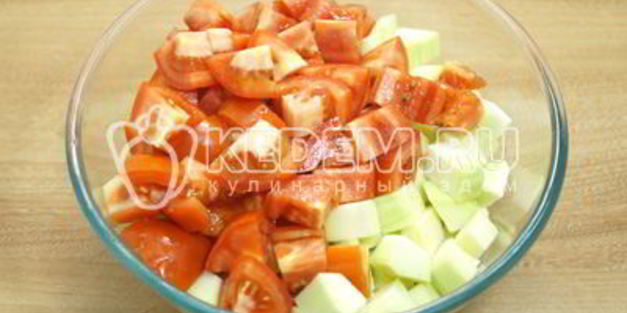 заморозка кабачков с овощами на зиму