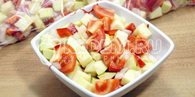 заморозка кабачков с овощами на зиму