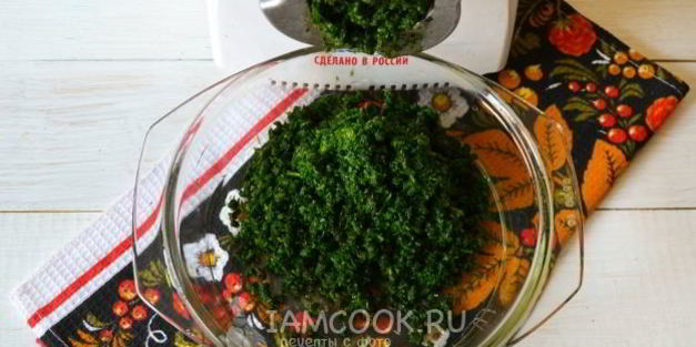 заморозка кинзы на зиму