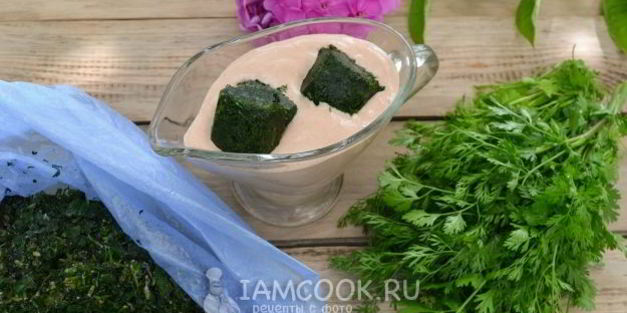 заморозка кинзы на зиму