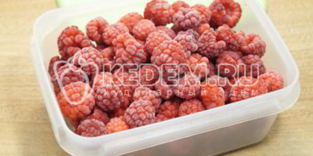 заморозка малины на зиму