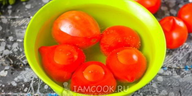 заморозка помидоров на зиму