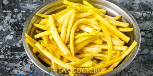 заморозка стручковой фасоли на зиму
