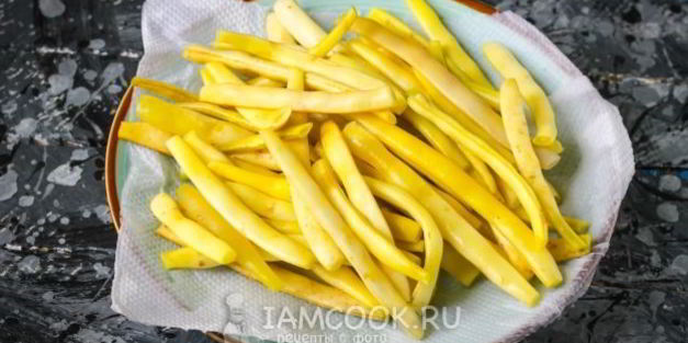 заморозка стручковой фасоли на зиму