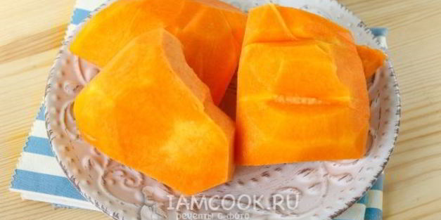 заморозка тыквы на зиму